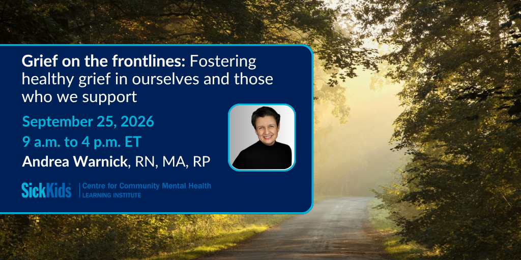 Grief on the frontlines: Fostering healthy grief in ourselves and those who we support